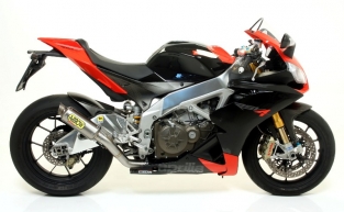 Arrow GP2 Titanium Einddemper zonder E-keur Aprilia RSV4 / Factory 2009 > 2015
